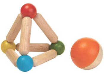PlanToys - Triangle Clutching Toy - Image 2