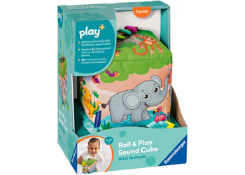 Play+ Roll & Play Sound Cube: Wild Animals - Image 6