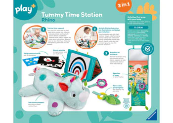 Play+ Tummy Time Activity Station: Rhino - Image 7