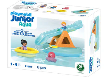Playmobil - Junior Aqua: Water Seesaw - Boat