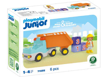 Playmobil - Junior: Dump Truck - Image 2