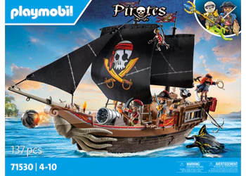 Playmobil - Large Pirate Ship - Image 3