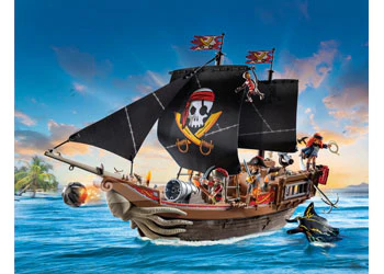Playmobil - Large Pirate Ship - Image 7