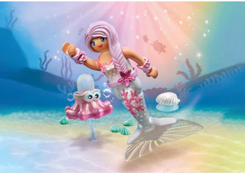 Playmobil - Mermaid with Water Spray Octopus - Image 2