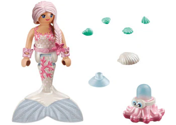 Playmobil - Mermaid with Water Spray Octopus - Image 3