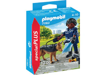 Playmobil - Policeman with Sniffer Dog