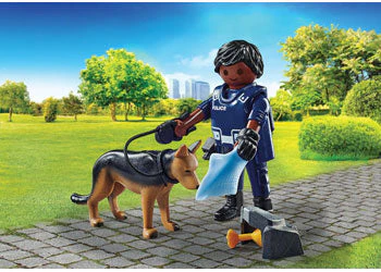 Playmobil - Policeman with Sniffer Dog - Image 2
