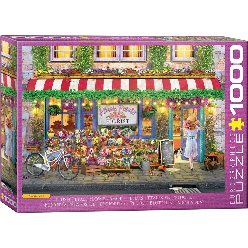 Plush Petals Florist 1000 Piece Puzzle