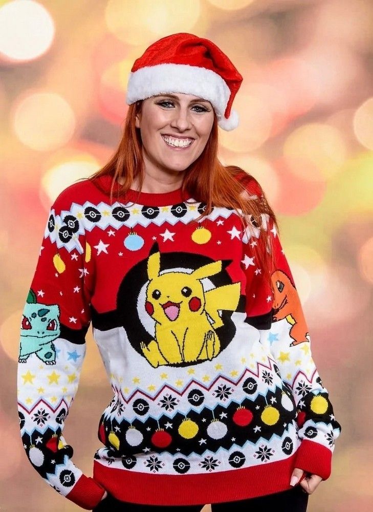 Pokemon Christmas Jumper (Size XL) - Image 5