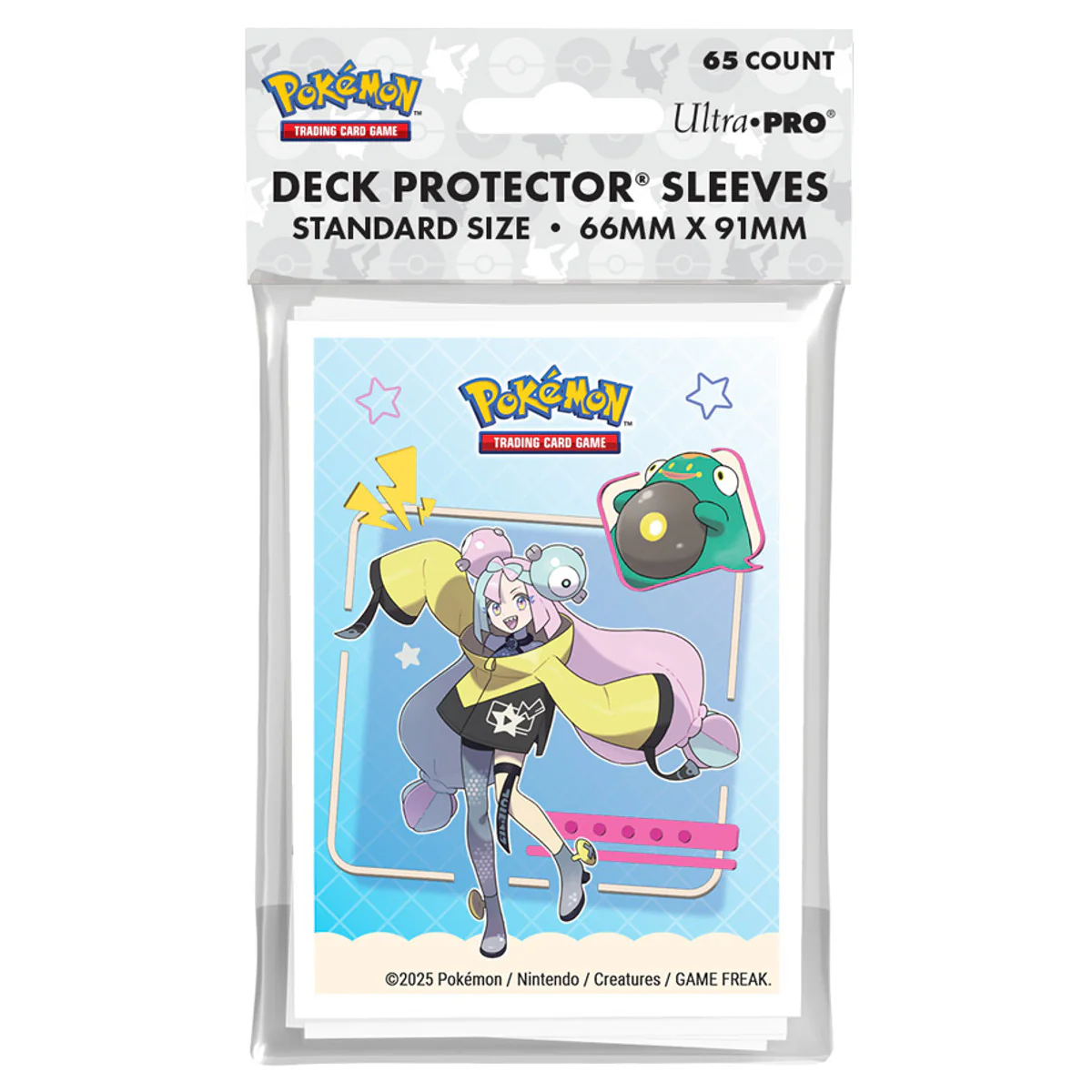 Pokemon Iono and Bellibolt 65ct Deck Protector Sleeves
