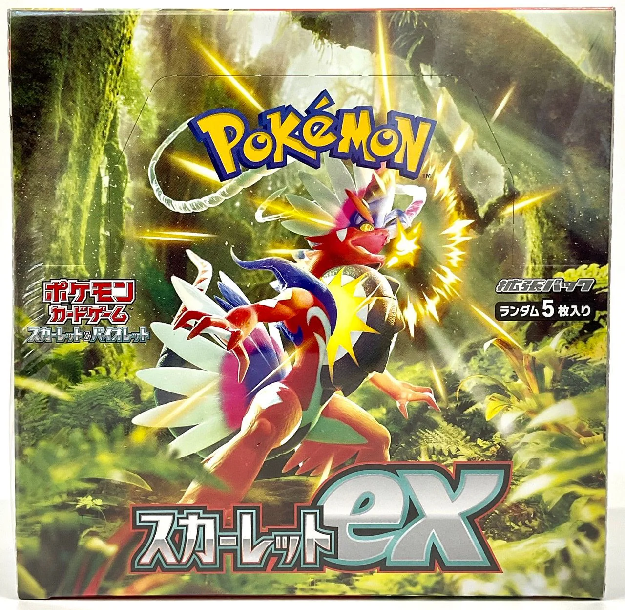 Japanese Pokemon Scarlet Booster Box - Image 3