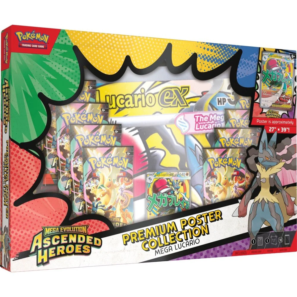Pokemon TCG - Ascended Heroes Premium Poster Collection - Mega Gardevoir
