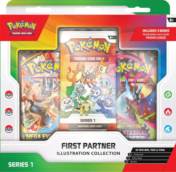 Pokemon TCG - First Partner Illustration Collection - Series 1
