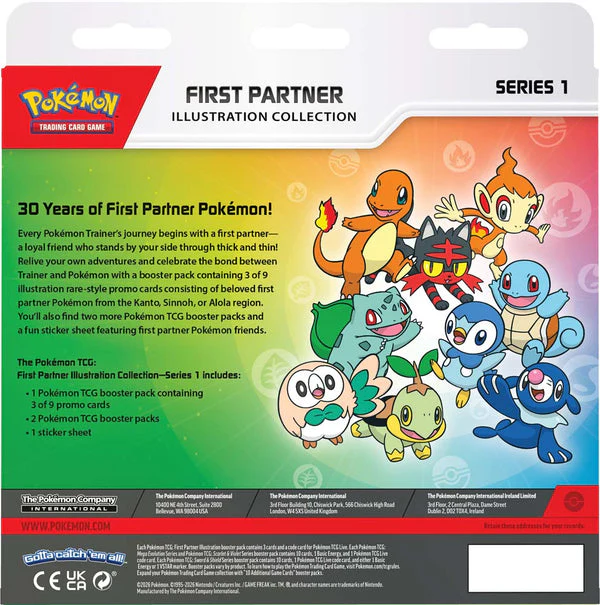 Pokemon TCG - First Partner Illustration Collection - Series 1 - Image 2