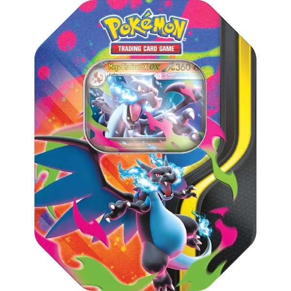 Pokemon TCG - Mega Charizard Tin X