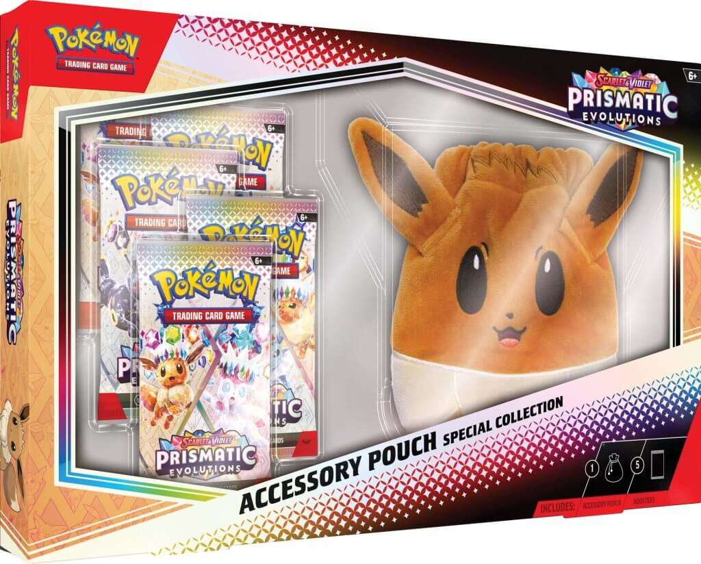 Pokemon TCG - Scarlet & Violet Prismatic Evolutions Accessory Pouch