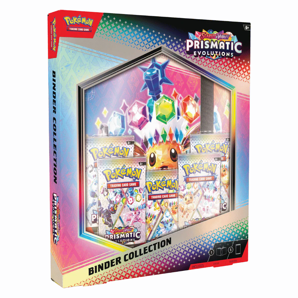 Pokemon TCG - Scarlet & Violet Prismatic Evolutions Binder Collection