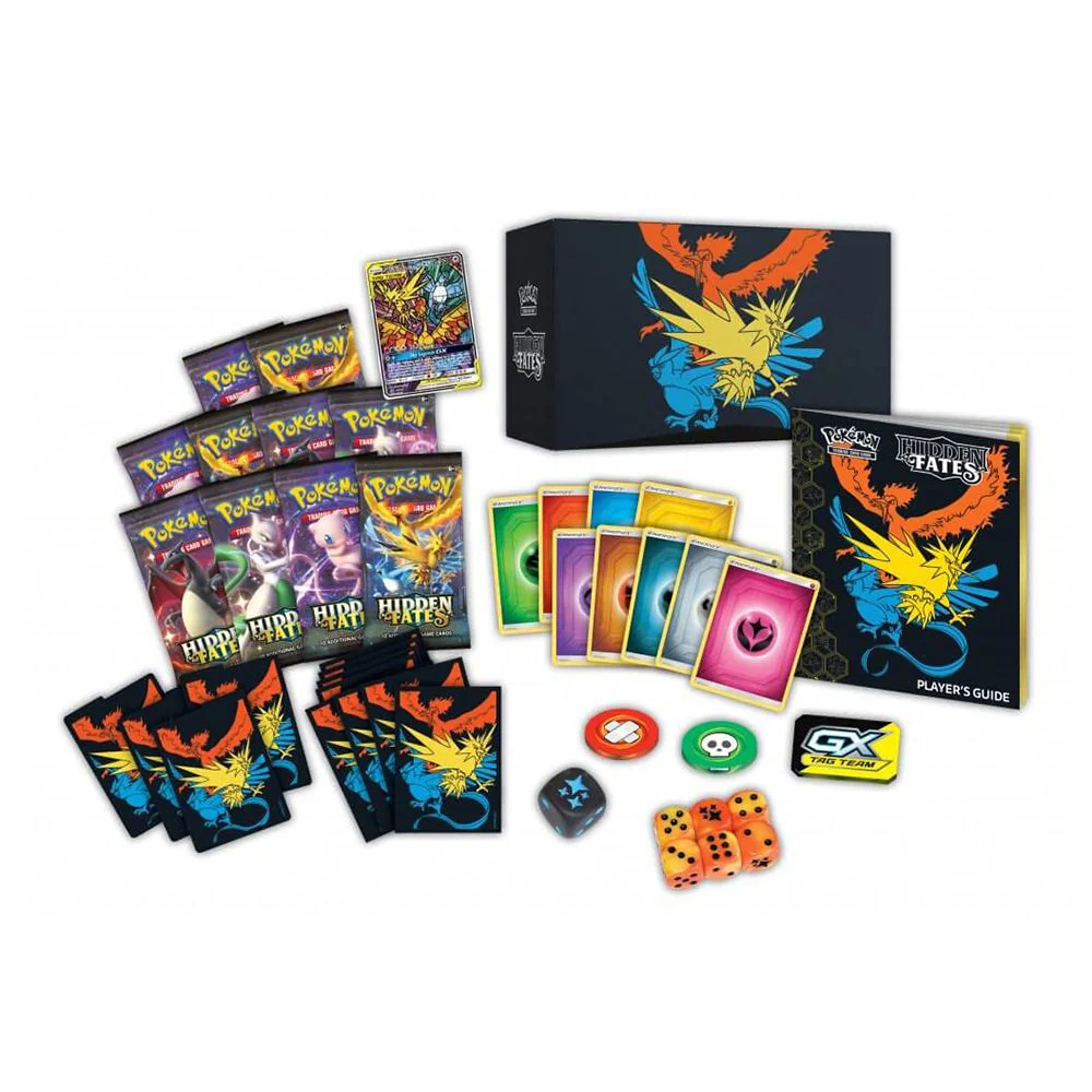 Pokemon TCG - Sun and Moon - Hidden Fates Elite Trainer Box - Image 2