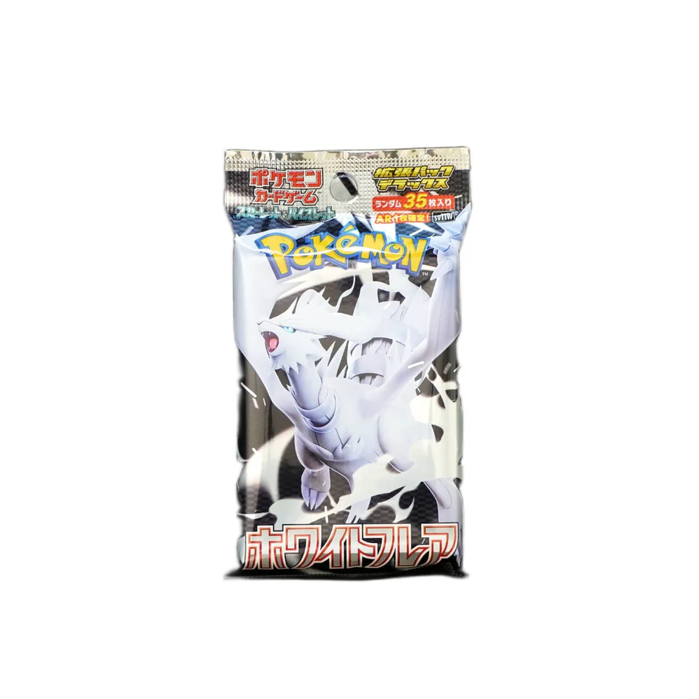 Japanese Pokemon White Flare Fat Booster Pack