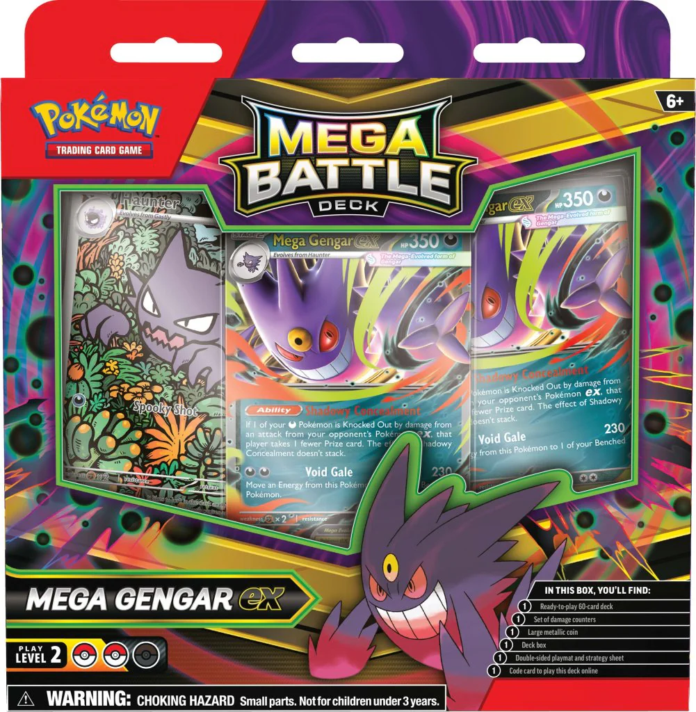 Pokémon TCG: Mega Battle Deck—Mega Gengar ex - Image 2