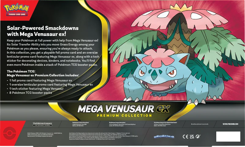 Pokémon TCG: Mega Venusaur ex Premium Collection - Image 2