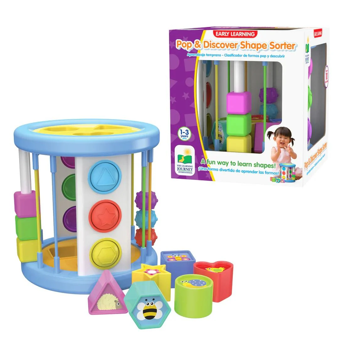 Pop & Discover Shape Sorter - Image 2