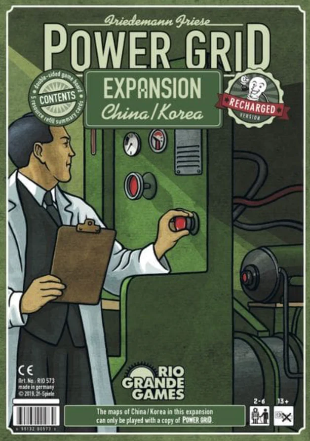 Power Grid: China / Korea Expansion (Recharged)
