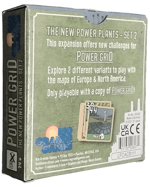 Power Grid New Power Plants Set 2 Expansion (Recharged) - Image 2