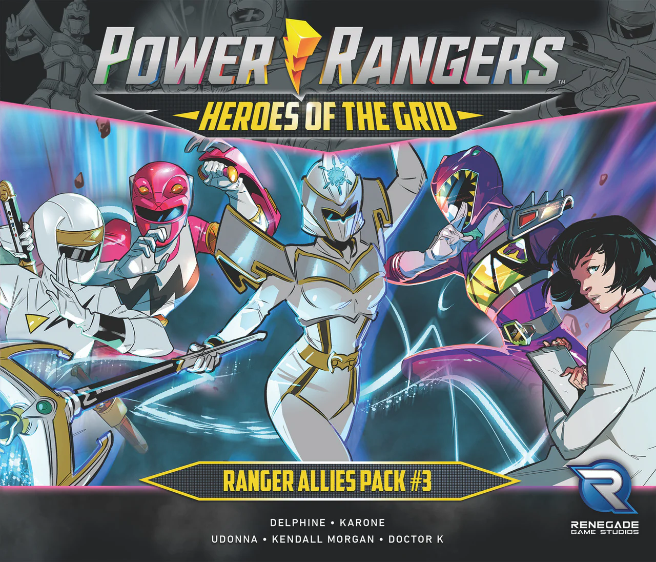 Power Rangers: Heroes of the Grid - Ranger Allies Pack #3 - 1-5 Players - Image 2