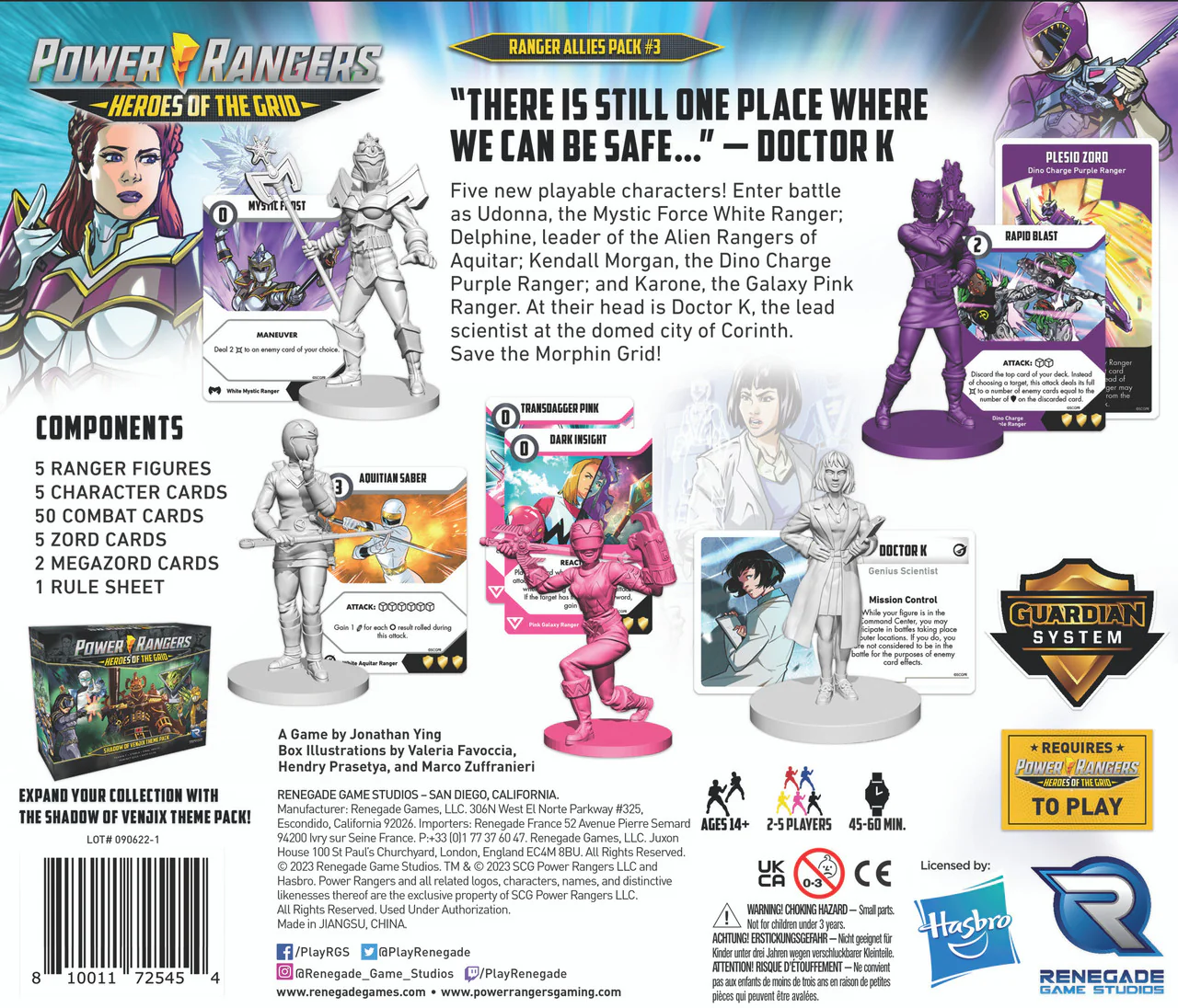 Power Rangers: Heroes of the Grid - Ranger Allies Pack #3 - 1-5 Players - Image 3