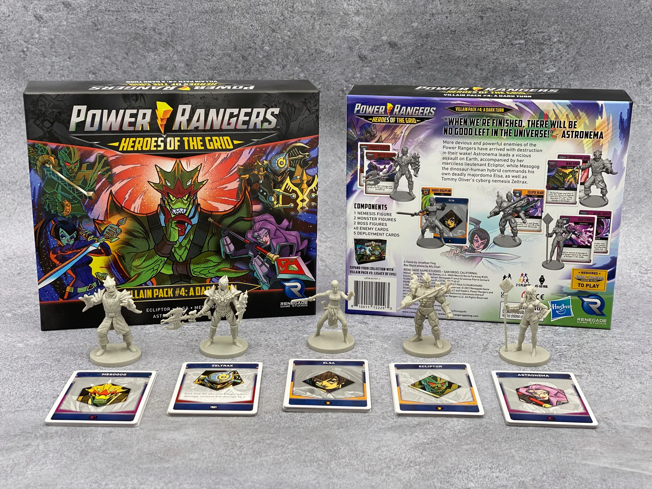 Power Rangers: Heroes of the Grid - Villain Pack #4: A Dark Turn - 2-5 Players Expansion Pack - Image 4