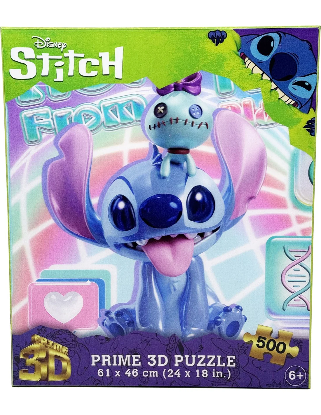 Prime 3D - Disney Stitch #3 - 500 piece Puzzle - Image 2