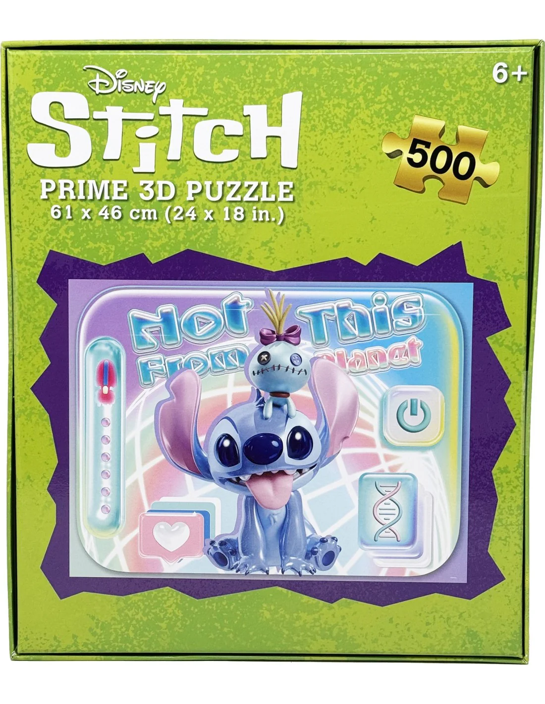 Prime 3D - Disney Stitch #3 - 500 piece Puzzle - Image 3