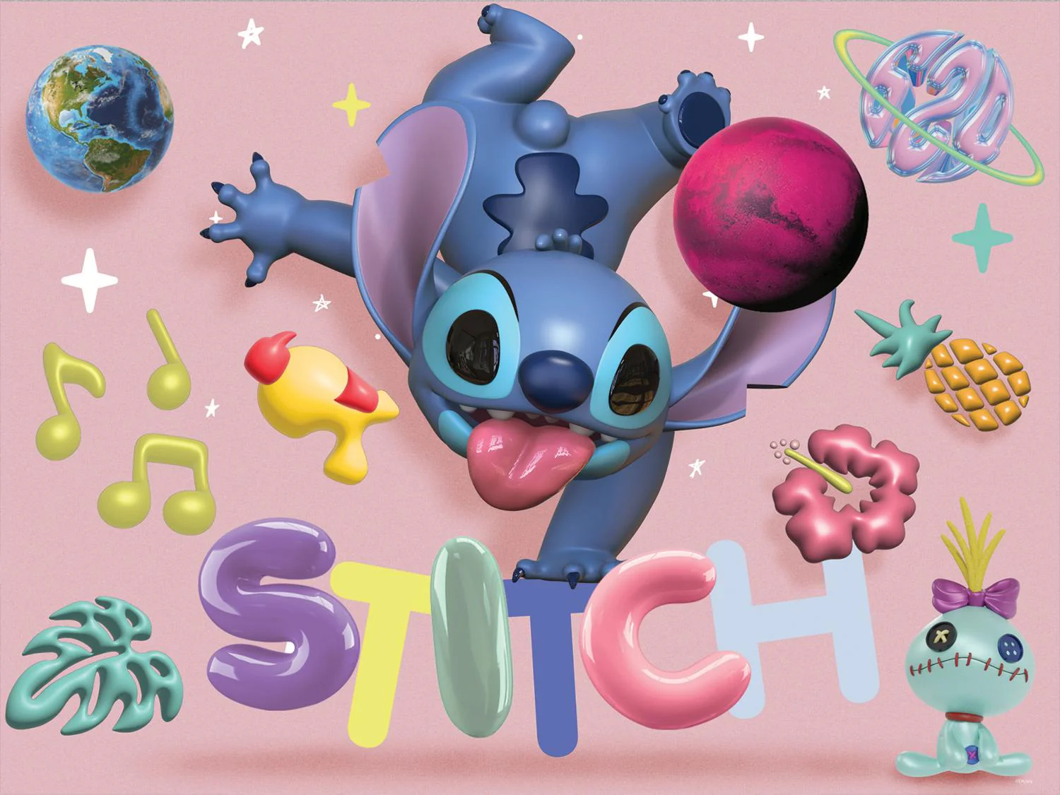 Prime 3D - Disney Stitch #4 - 500 piece Puzzle - Image 2