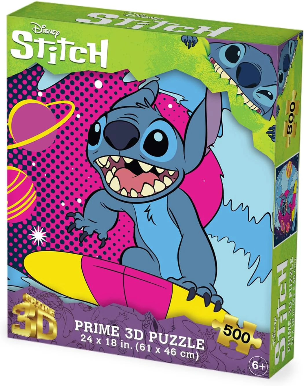 Prime 3D - Disney Stitch - 500 Piece 3D Puzzle #1