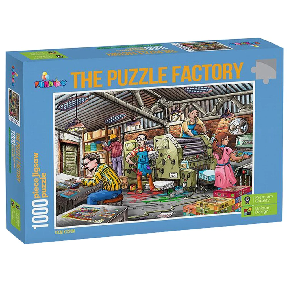Puzzle Factory 1000 Piece Puzzles