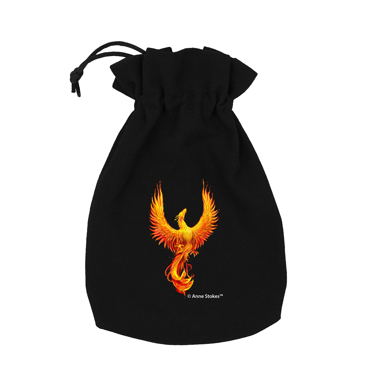 Q Workshop - Anne Stokes Dice Pouch - Phoenix