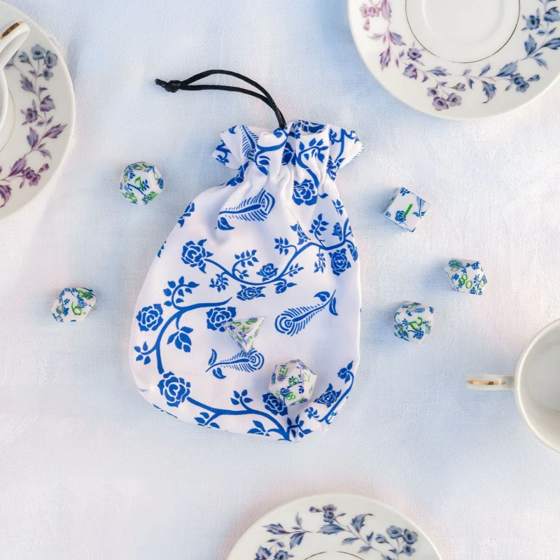 Q Workshop - Full Art Porcelain Dice Pouch - Image 2