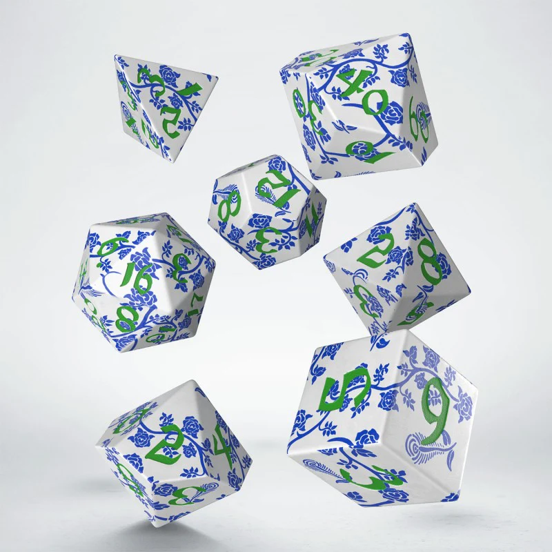 Q-Workshop - Full Art Porcelain RPG Dice Set - Image 2