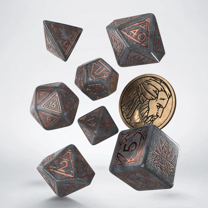 Q Workshop - The Witcher RPG Dice Set - Geralt - Price of Neutrality - Image 2