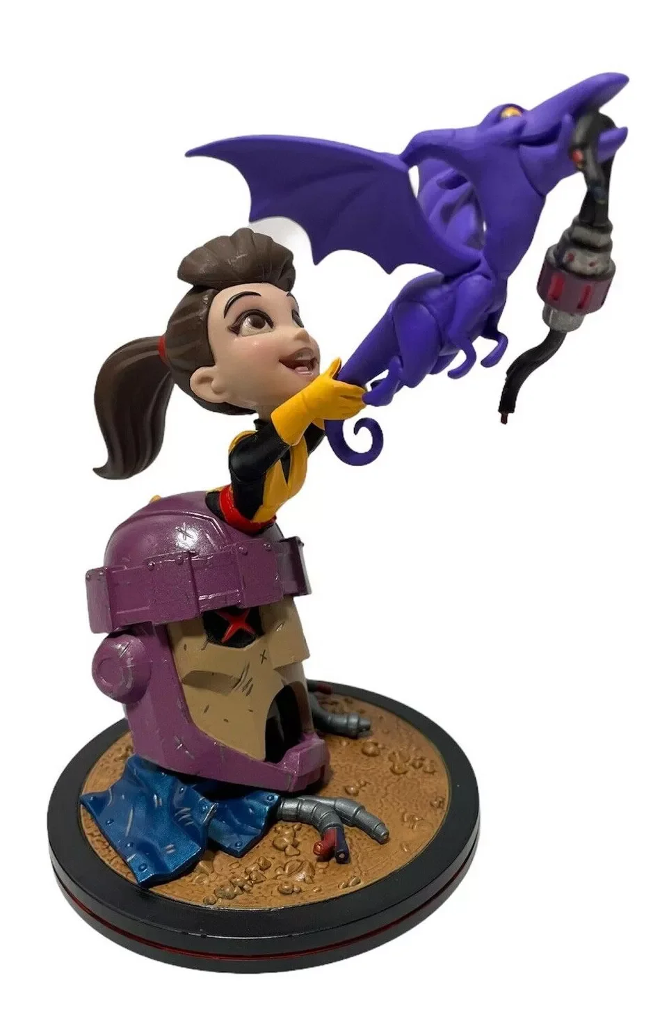 Quantum Mechanix Marvel X-Men: Q-FIG Kitty Pryde and Lockheed Elite - Image 2