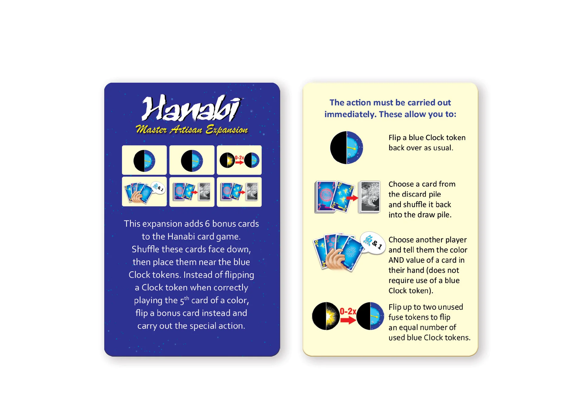 R&R Games Hanabi Master Artisan Expansion 1 Card Game