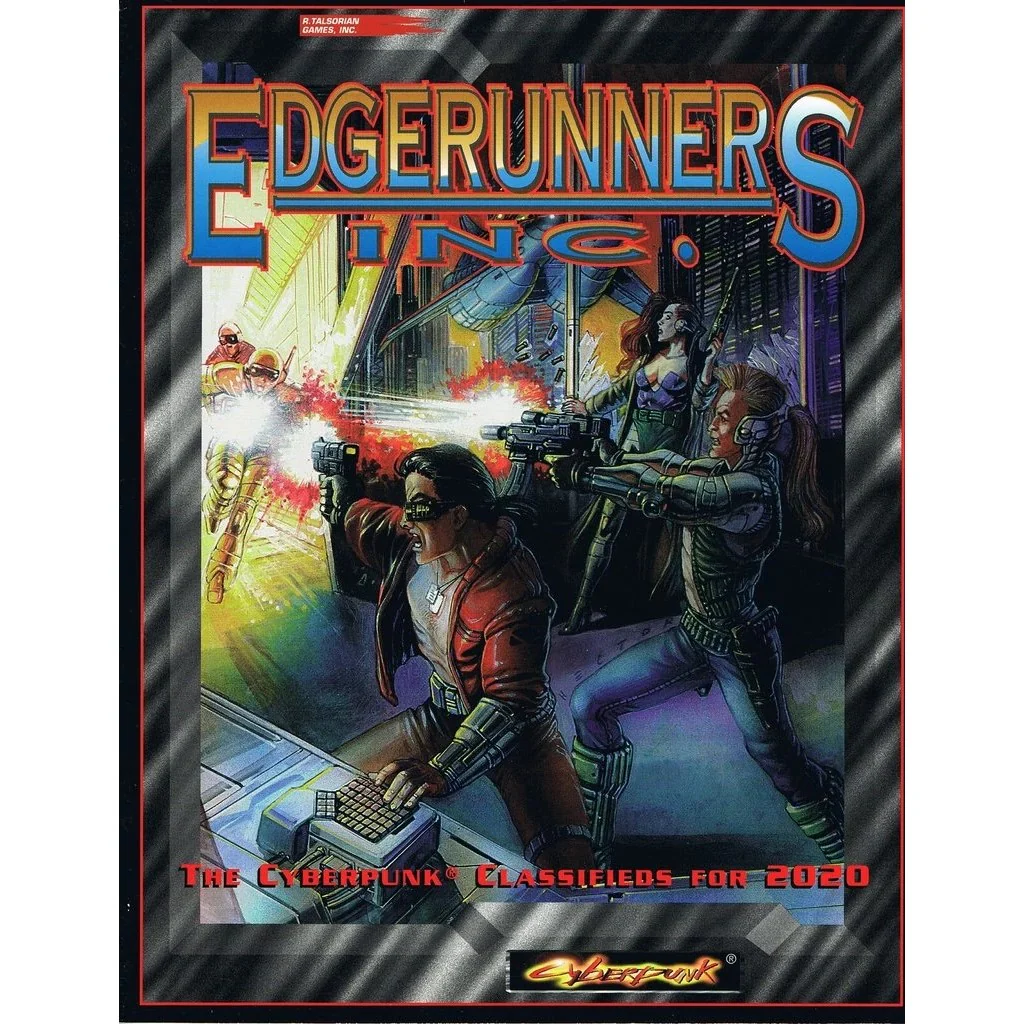 R Talsorian Cyberpunk 2020: Edgerunners Inc RPG Sourcebook