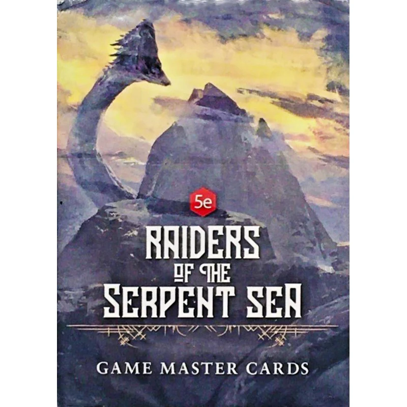 Raiders of the Serpent Sea: Game Master Cards (5E) - Preorder