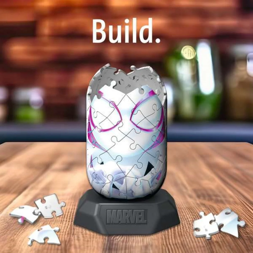 Ravensburger - 3D Hylkies Marvel Ghost-Spider - Image 4