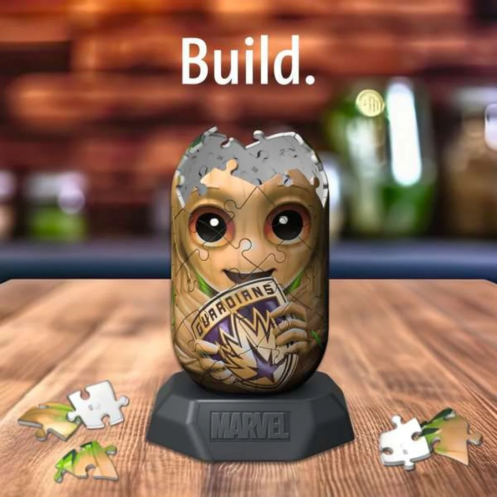 Ravensburger - 3D Hylkies Marvel Groot - Image 4