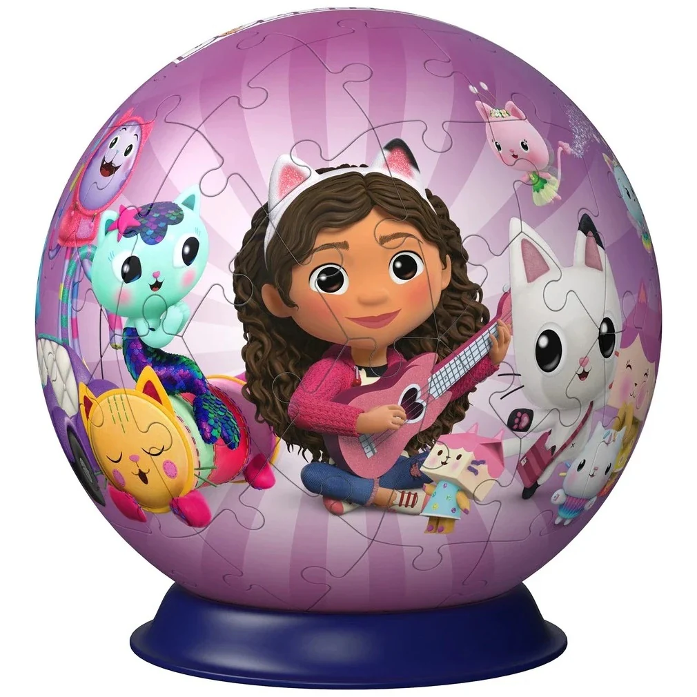 Ravensburger - 3D Puzzleball Gabby's Dollhouse 72 Piece Jigsaw - Image 2