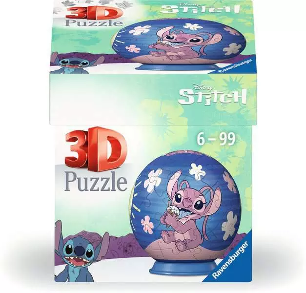 Ravensburger - 3D Stitch puzzle 54 Piece Puzzle - Disney Angel - Image 2