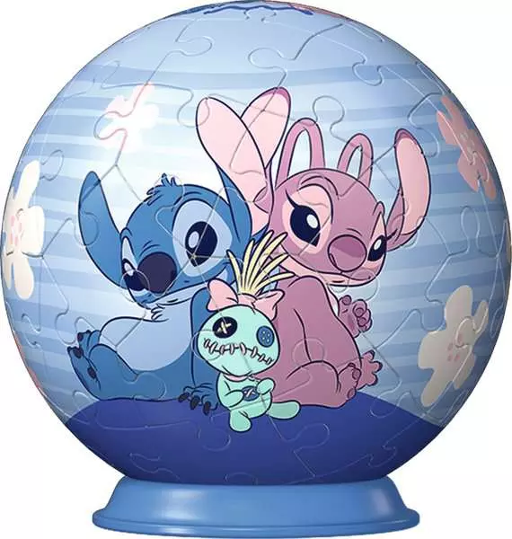 Ravensburger - 3D Stitch puzzle 54 Piece Puzzle - Disney Stitch, Angel and Scrump - Image 3
