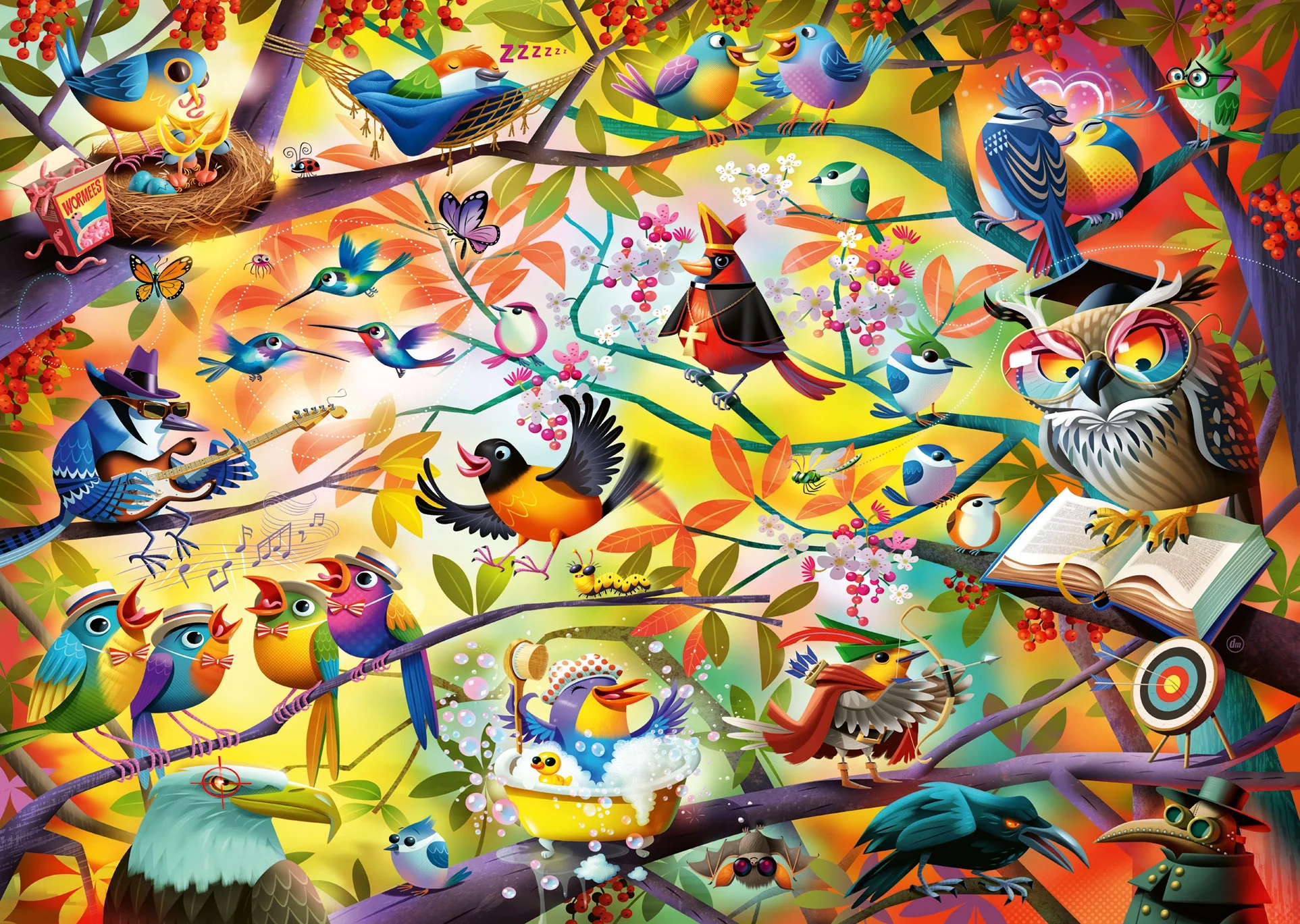 Ravensburger - A Bird's Life Puzzle 1000 Pieces - Image 2